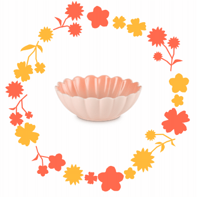 Le Creuset Gerbera Bowl Peche 230ml